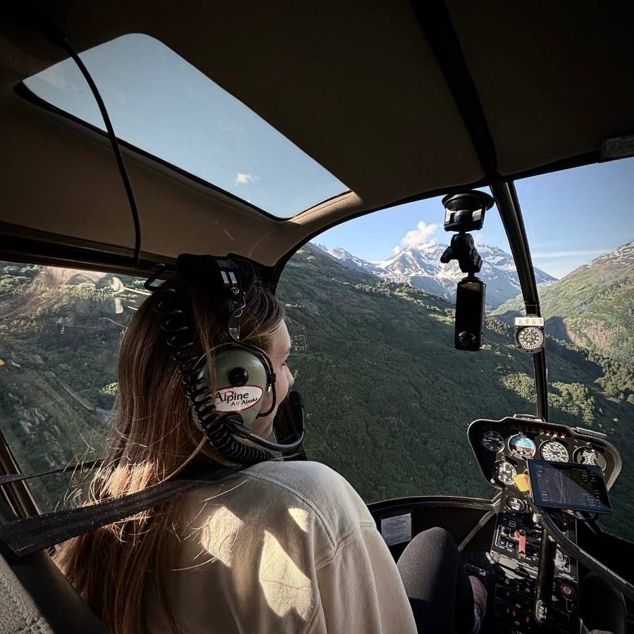 Полет на вертолете